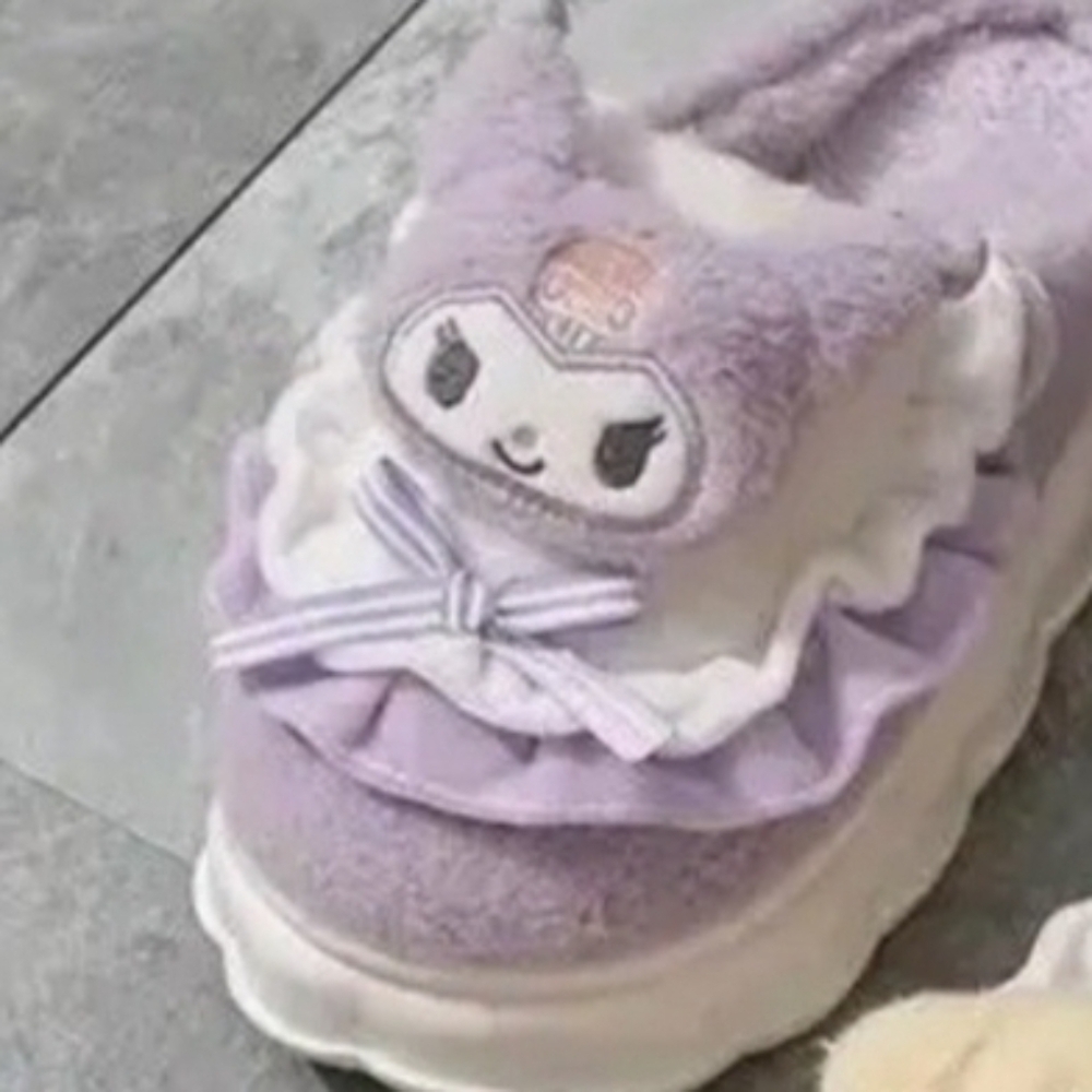 Kuromi Purple Character Slippers